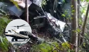 Helikopter PK-CFX Jatuh di Hutan Kalbar, Puing Ditemukan 3 Km dari Titik Hilang Kontak