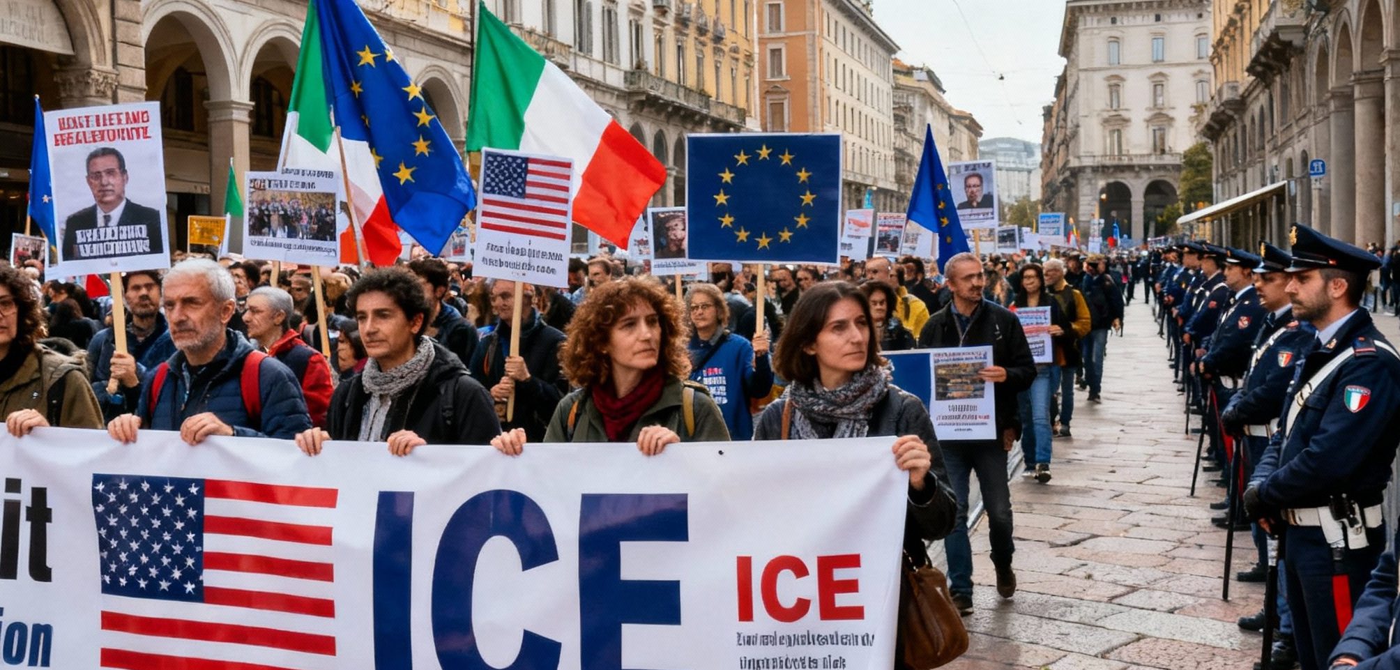 ilustrasi-demo-di-milan-tolak-kehadiran-Aged-ICE